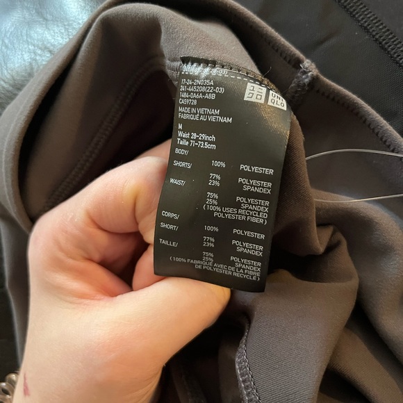 BNWT Grey Airy Running Shorts from UNIQLO - Picture 3 of 8
